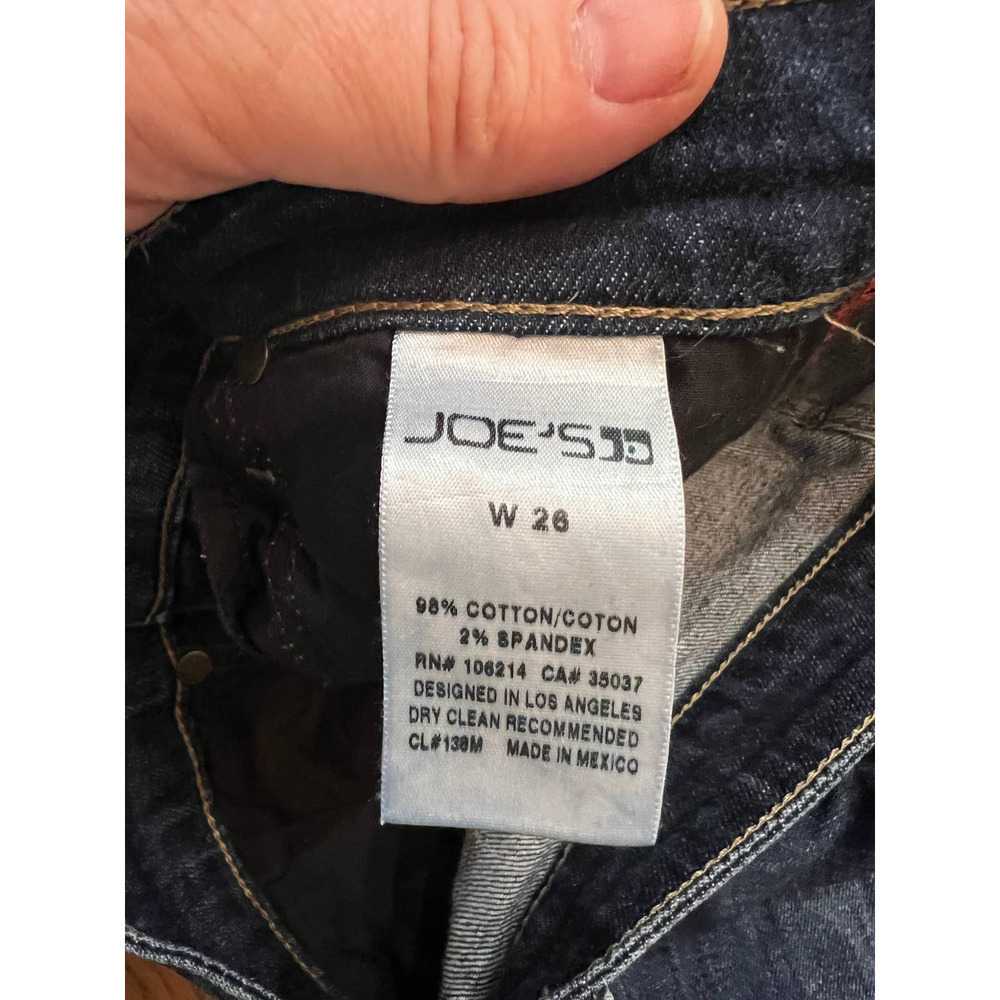 EUC Joes Jeans - Size 26 -Shark Bite - Picture 6 of 7